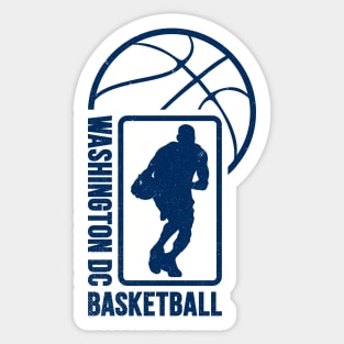 Washington DC Basketball 01 Sticker